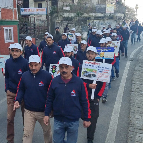 Road Safety Walk 24th Jan 2024.